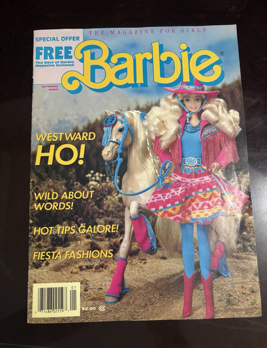Barbie magazine spring - barbie, 1990