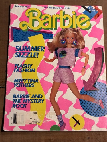 Vntg 1987 barbie the magazine - barbie,