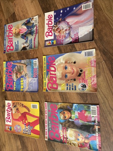 Barbie magazine lot 6 - barbie,