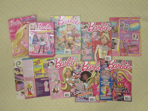 Barbie magazine activity - magazine, &