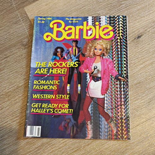 Barbie magazine spring - magazine,
