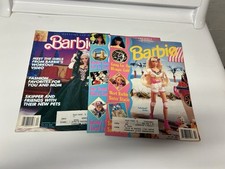 3 1992 Barbie Magazines 