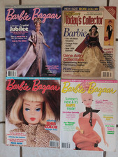 4 Barbie Magazines + Catalog