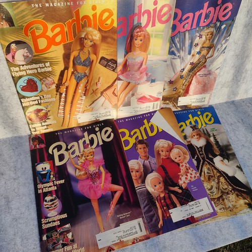 Lot barbie magazines - lot,